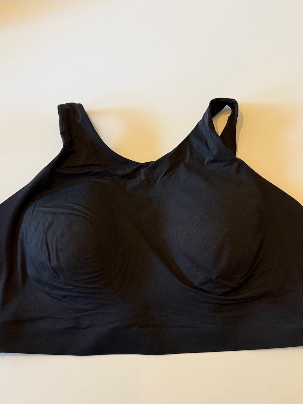 Soma High Neck Yoga XL Black Wireless Seamless Sports Bra